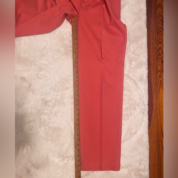 Ralph Lauren chino in Nantucket red, mens pleated chino pants 33x32 - Picture 15 of 16
